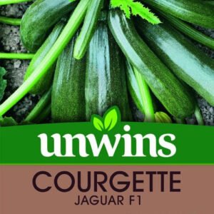 Unwins Courgette Jaguar F1 6 Seeds